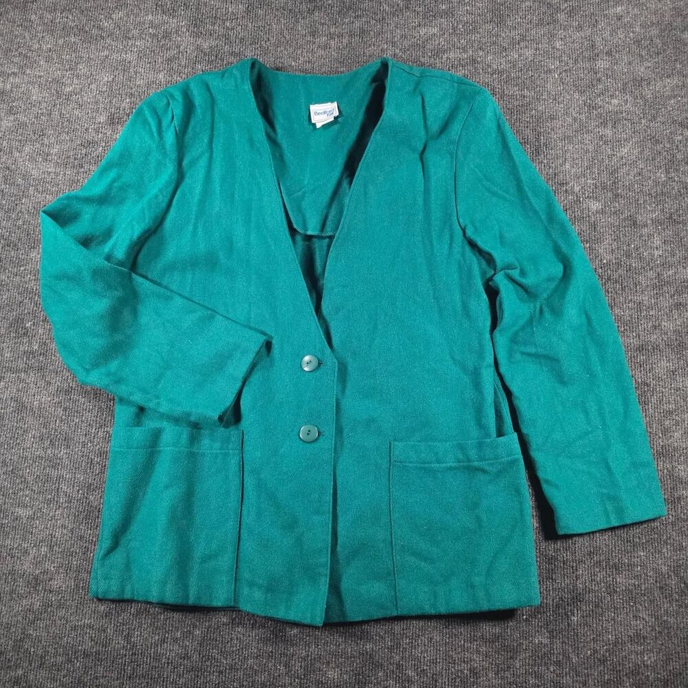 Unbranded Women's Green and Blue Cardigan